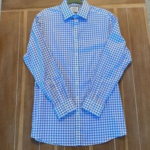 Charles Tyrwhitt Men’s extra slim dress shirt. Neck, 16.5, Arms 35.